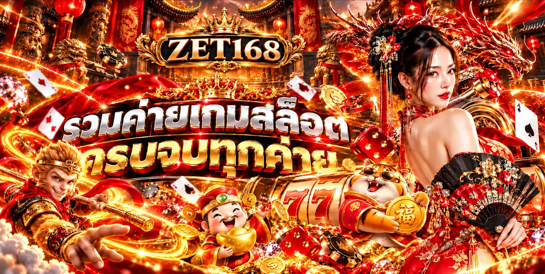 รวมค่ายสล็อตออนไลน์ ZET168 และตัวละครเกมแนว PG Soft